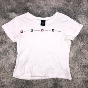 Vintage Tommy Hilfiger Tommy Girl White Shirt L